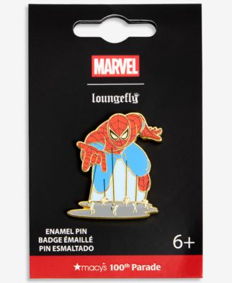 Marvel | Macy's Gold-Tone Enamel Spider-Man 100th Parade Balloon Pin, Macy's Exclusive