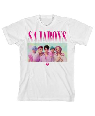 Boys Group Saja Boys Youth Crew Neck Short Sleeve T-shirt