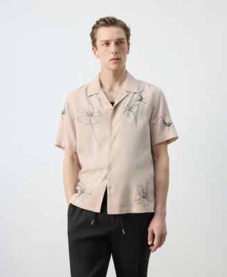 Men's Regular-Fit Printed Shirt