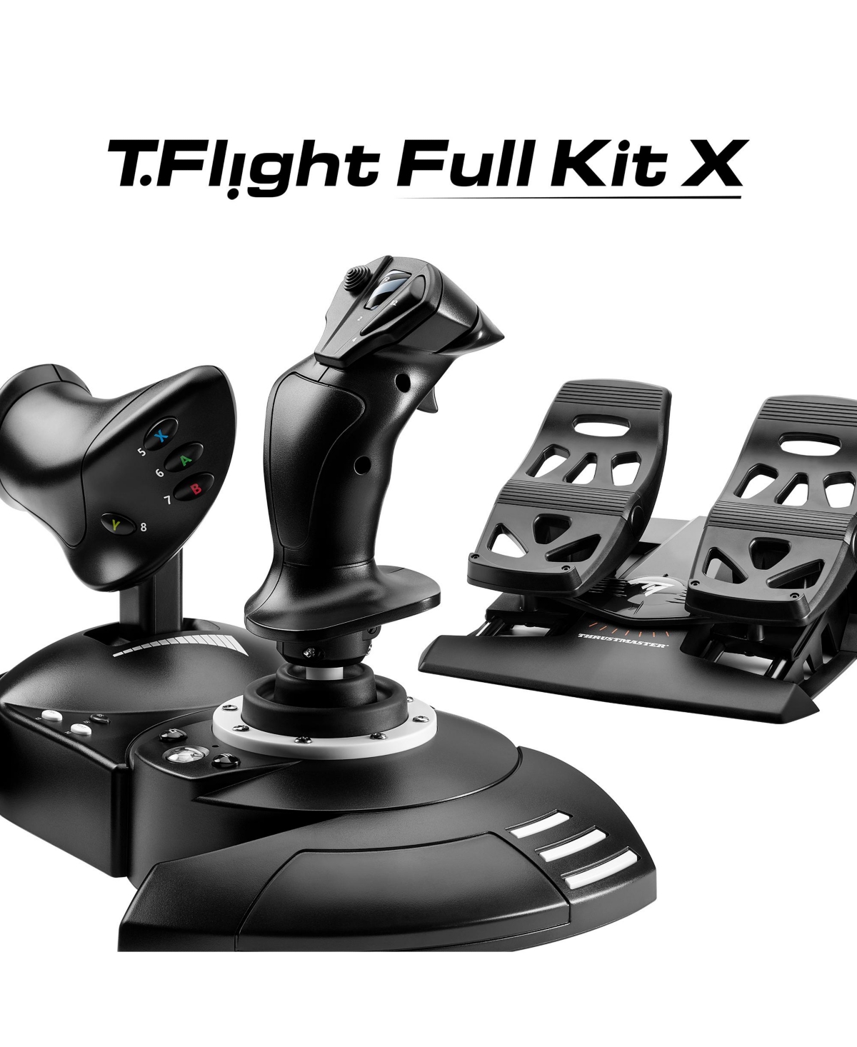 Thrustmaster T-Flight Full Kit (Compatible with Xbox Serie X|S and Pc) - Black