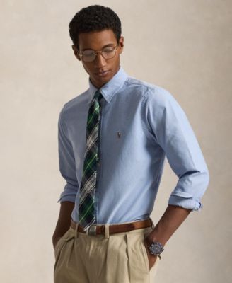 Men's Long-Sleeve Oxford Shirt