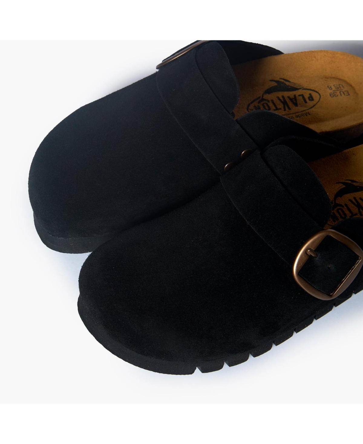 Plakton Women's Clog Suede Bell