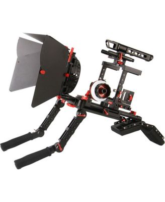DSLR Cage with Hand Grip for Panasonic GH4, Sony A7s and Canon 5D Mark III Cameras