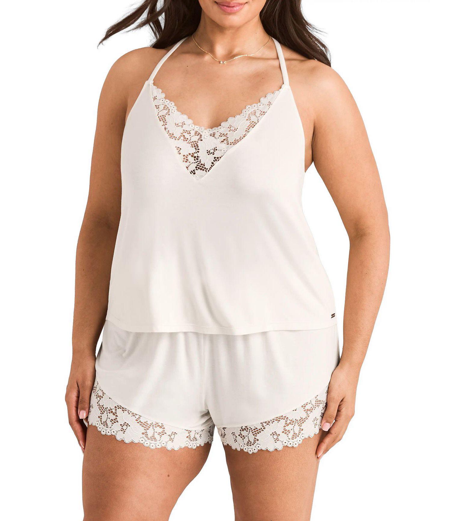 Plus Size Jacky Pajama Cami and Shorts Set