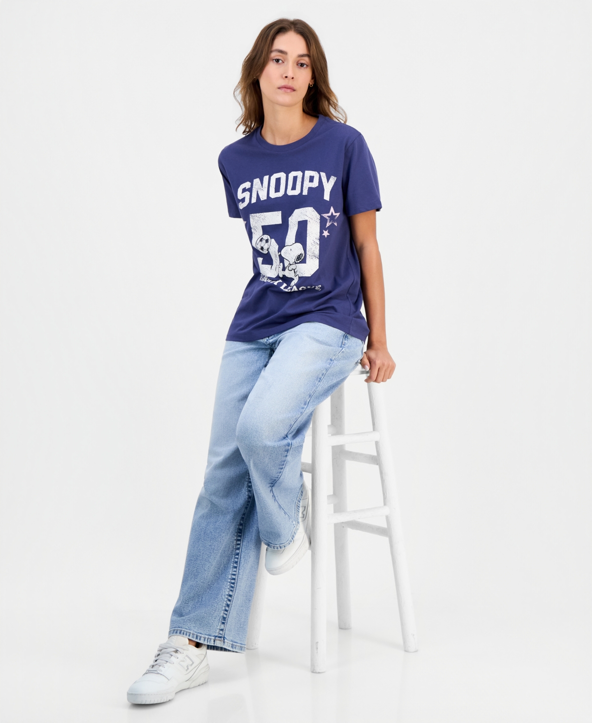 Grayson Threads, The Label Juniors' Snoopy Soccer Short-Sleeve T-Shirt