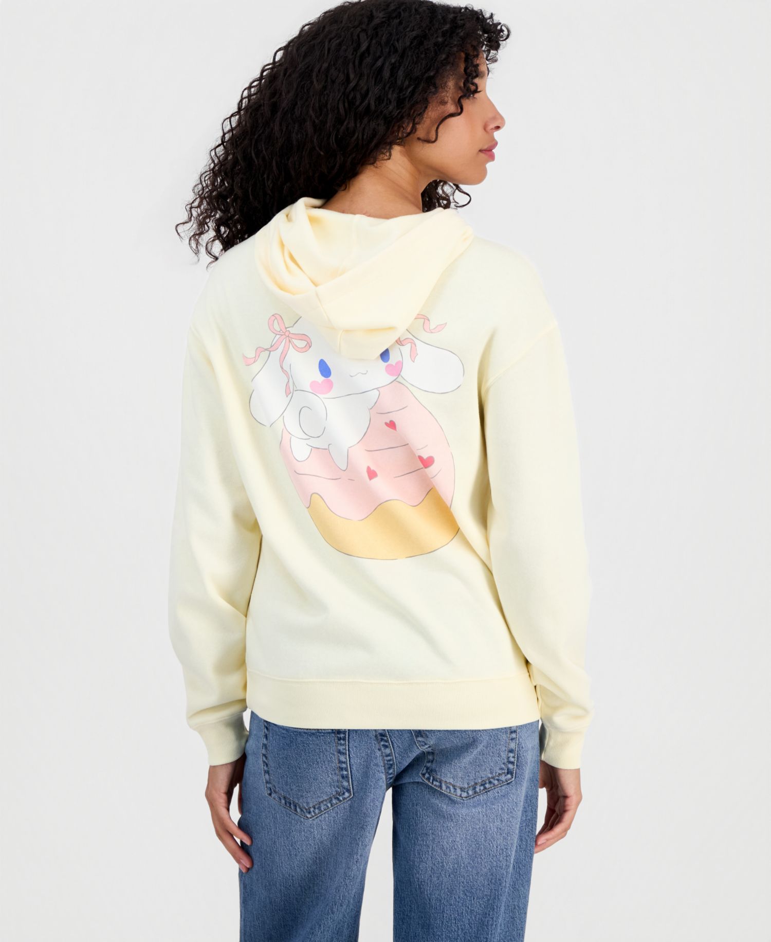 Толстовка с рисунком Cinnamoroll для юниорок