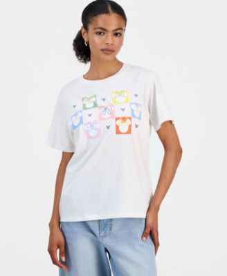 Juniors' Minnie Front Graphic T-Shirt