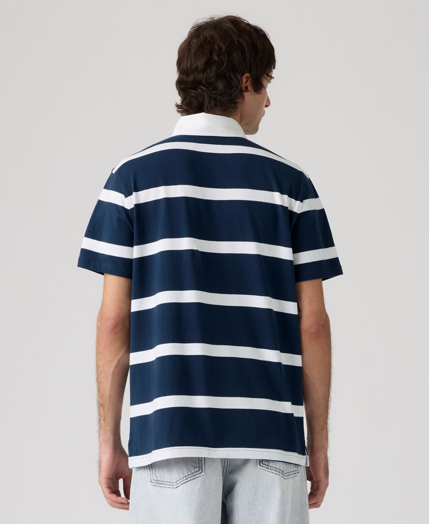 Men's Short-Sleeve Rugby Polo Shirt