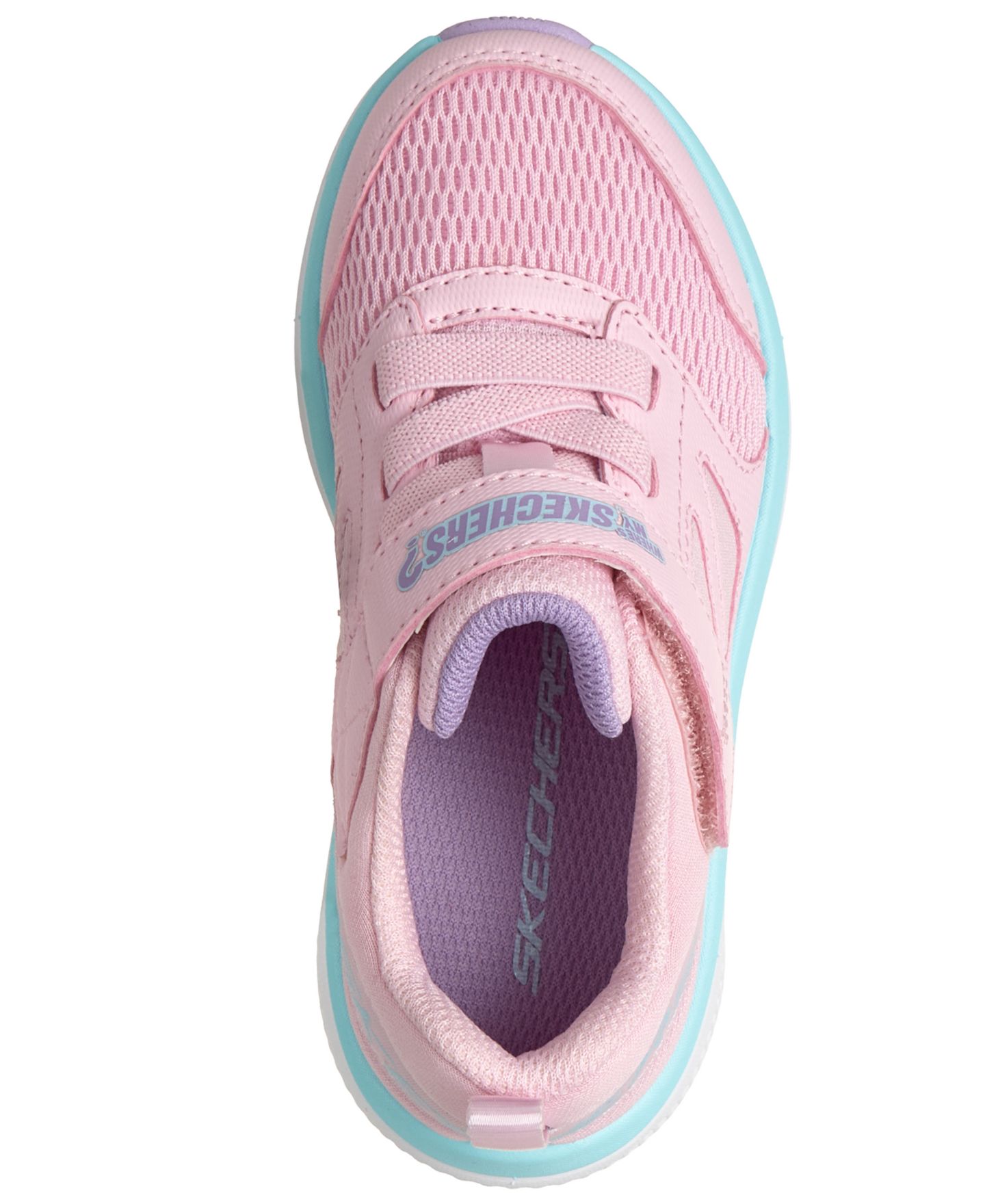 Детские кроссовки-слипоны Skechers Go Run Elevate 2.0 для девочек, Finish Line, цвет: Светлый розовый — фото 4