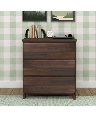 Solid Wood Modern Farmhouse 3 Drawer Dresser.