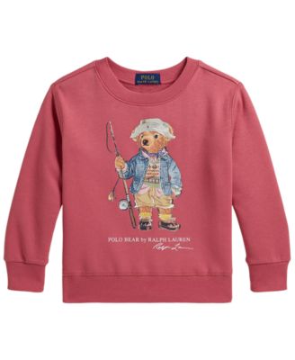 Boys' 2-7 Polo Bear Long-Sleeve Sweatshirt