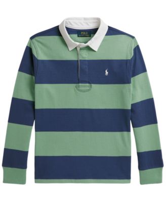 Boys' 8-20 The Iconic Rugby Long-Sleeve Polo Shirt