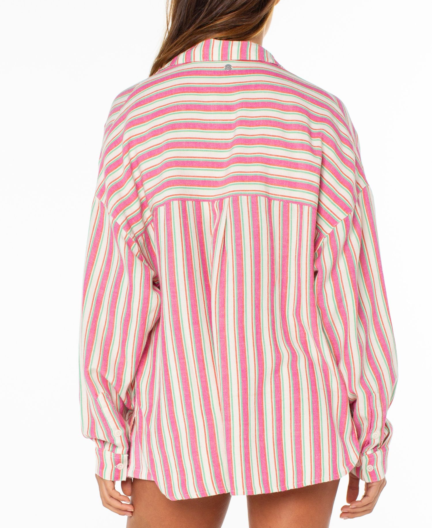Women's Lets Get Away Striped Shirt