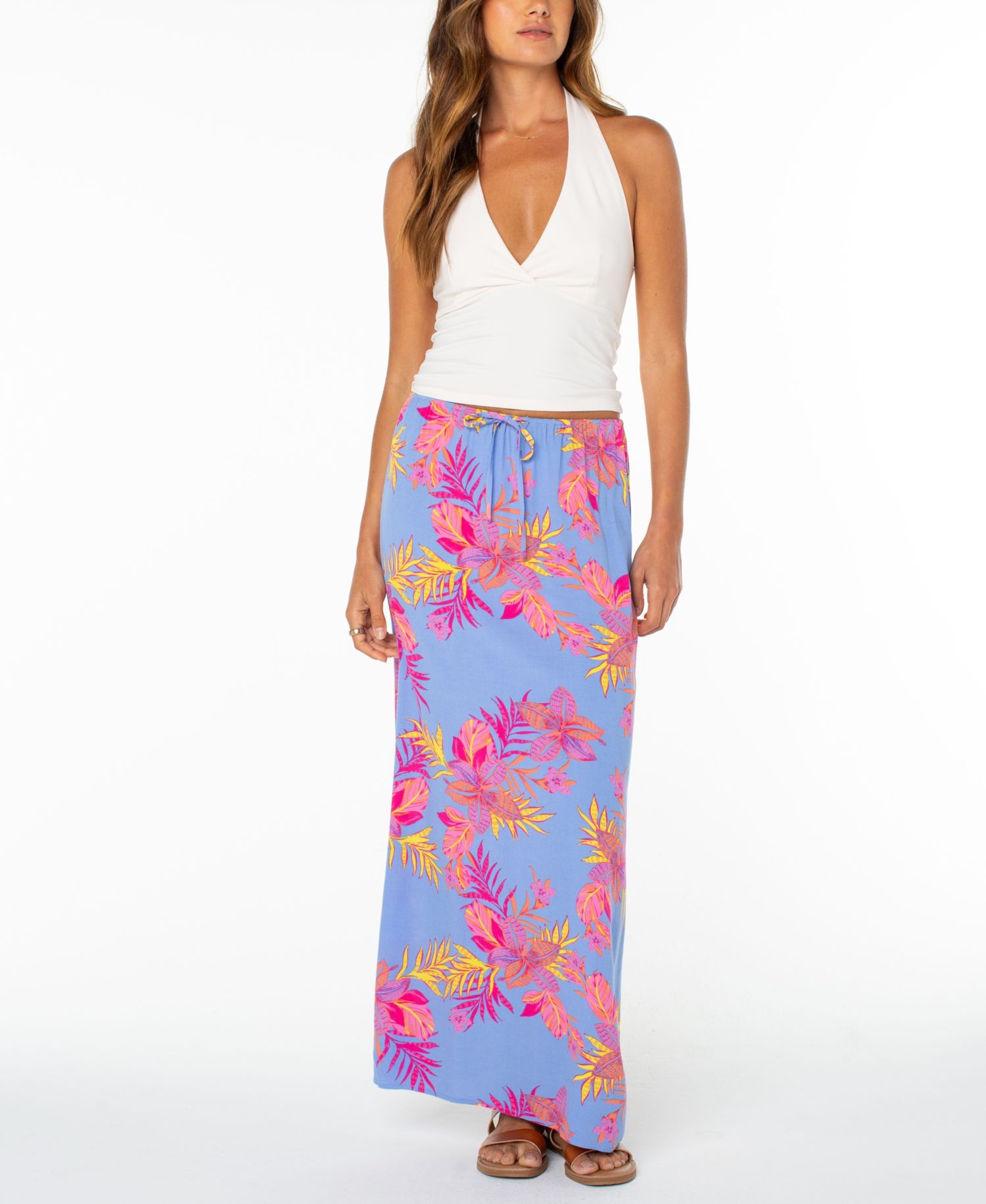 Women's Iyla Floral Printed Maxi Skirt
