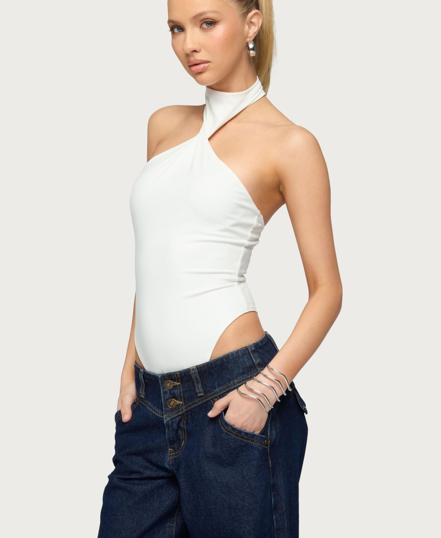 Women's Jimana Halter Neck Bodysuit