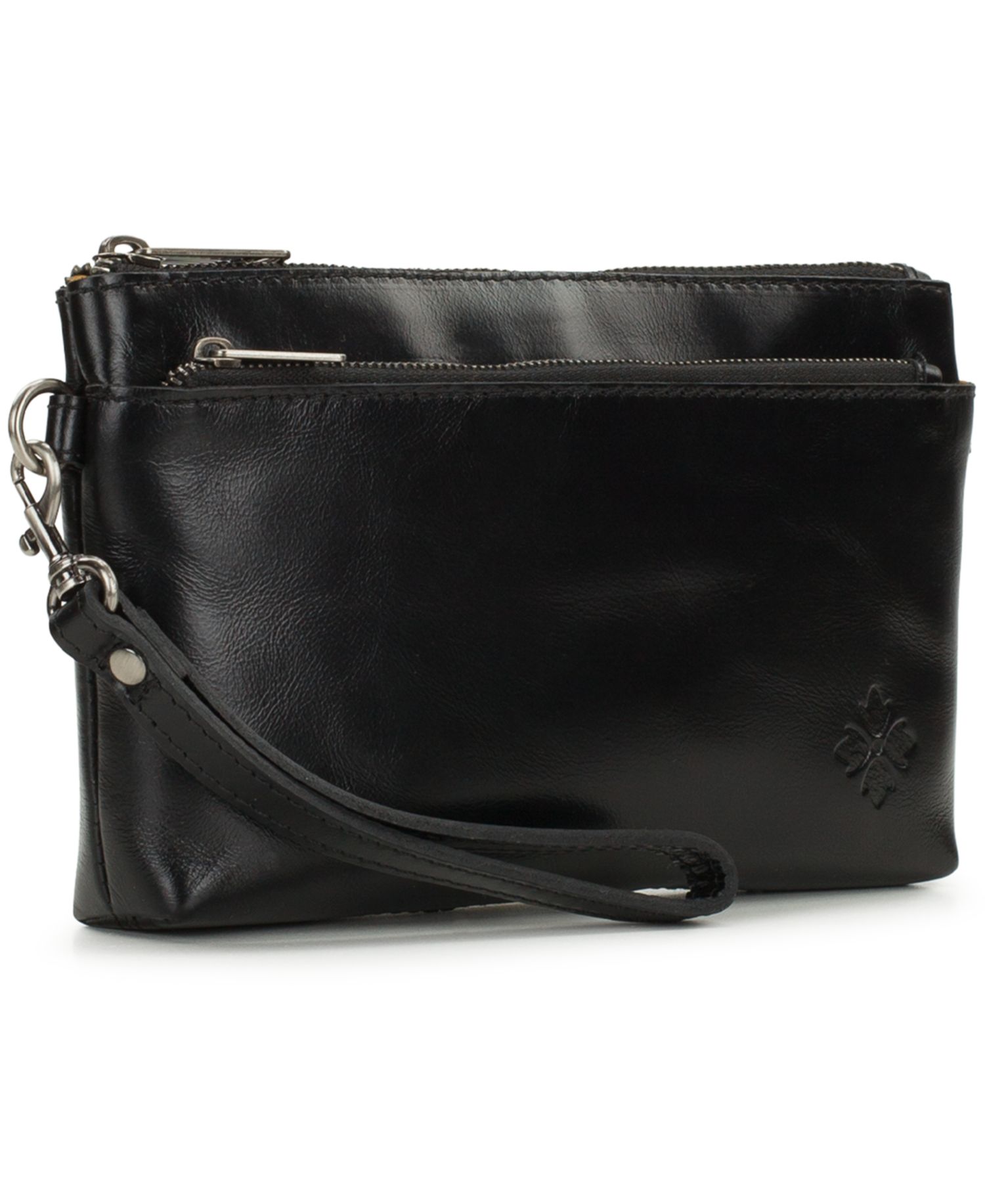 Mignon Small Leather Wristlet Crossbody Handbag