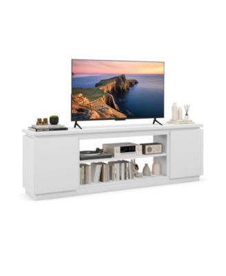 70-Inch Anti-Tip TV Cabinet with Soft-Close Doors for TVs Up to 80 Inches