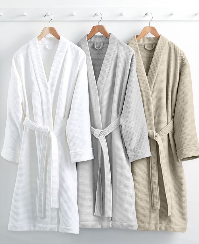 Hotel Collection Waffle Weave Robe, 100% Turkish Cotton, Created