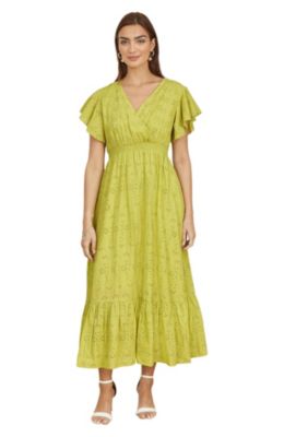 Women's Green Wrap Dresses | Macy's