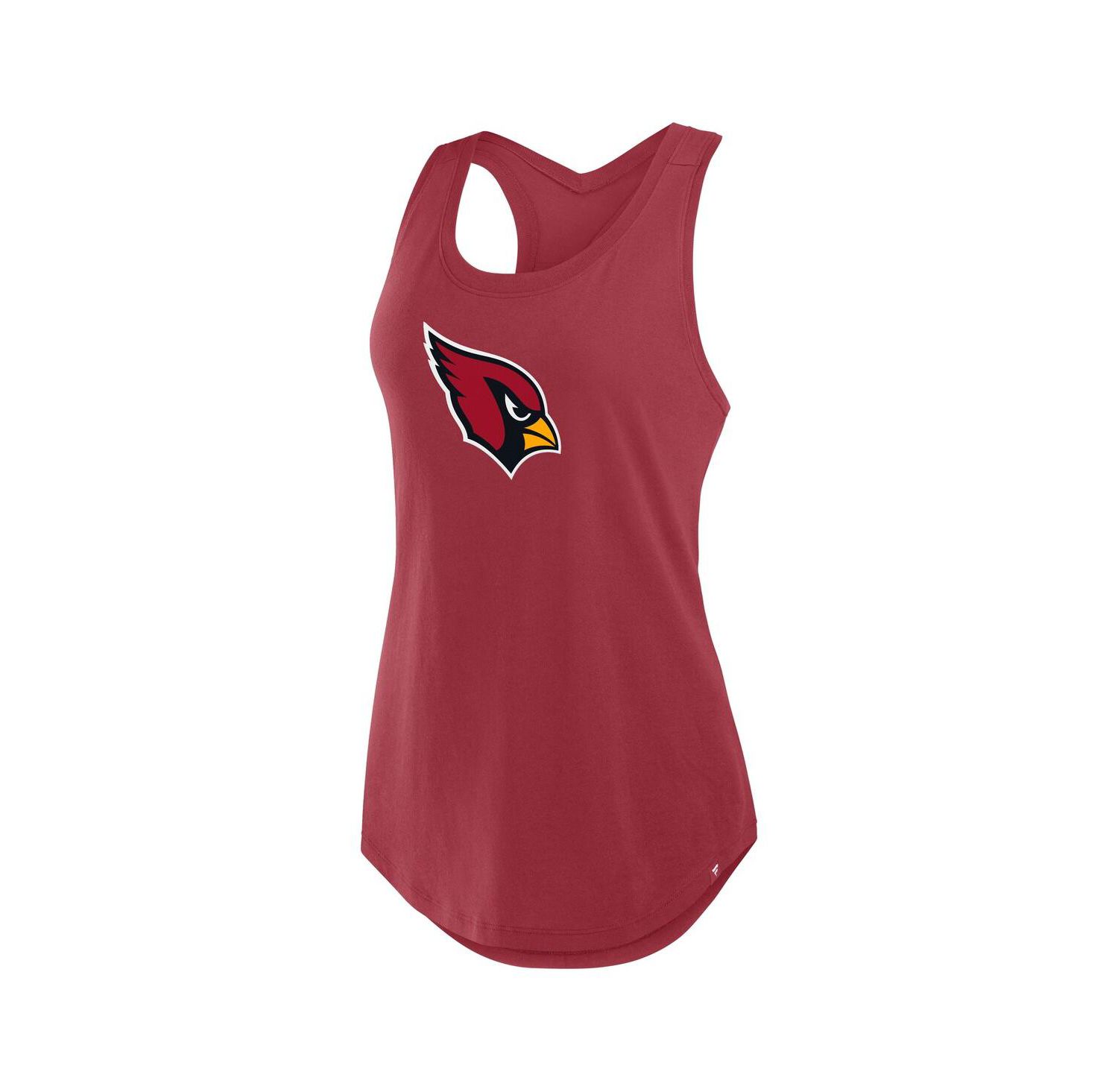 Women's Cardinal Arizona Cardinals Iron Fan Tank Top