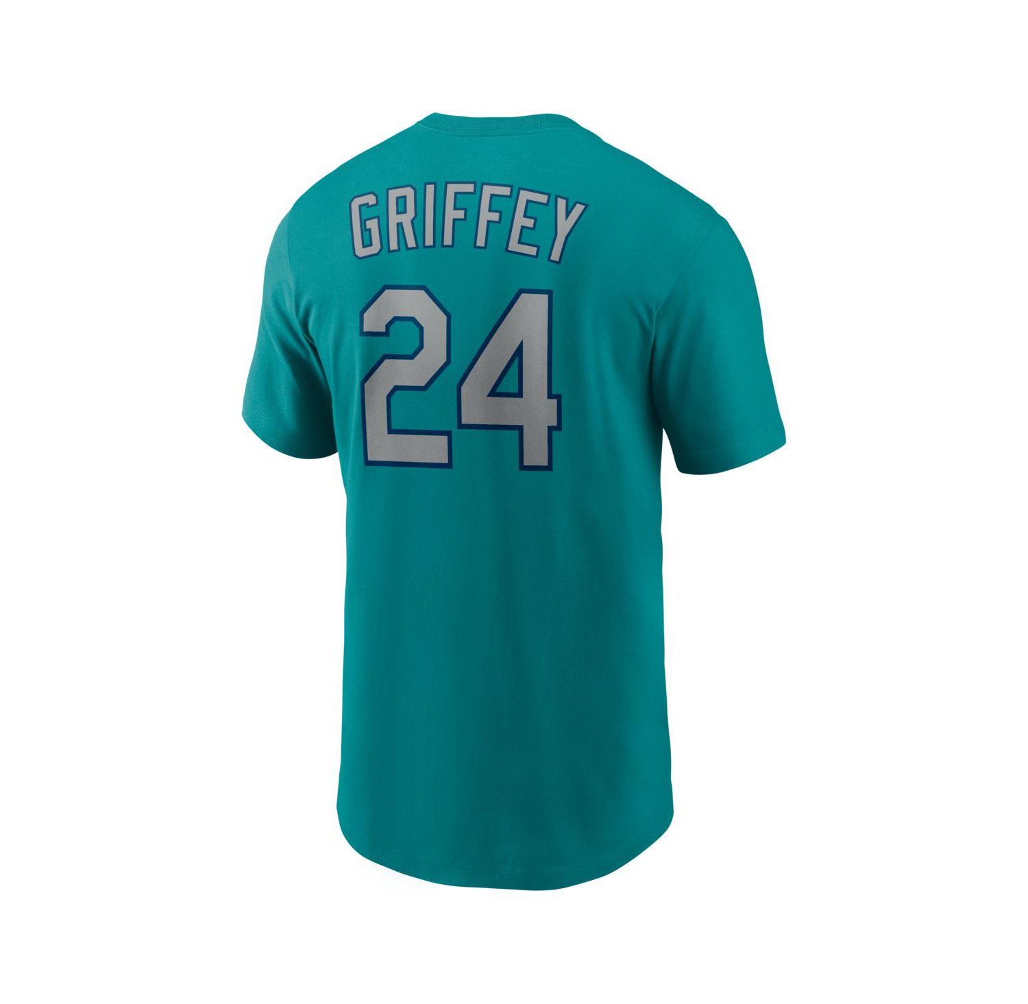 Men's Ken Griffey Jr. Teal Seattle Mariners Cooperstown Collection Name & Number T-Shirt