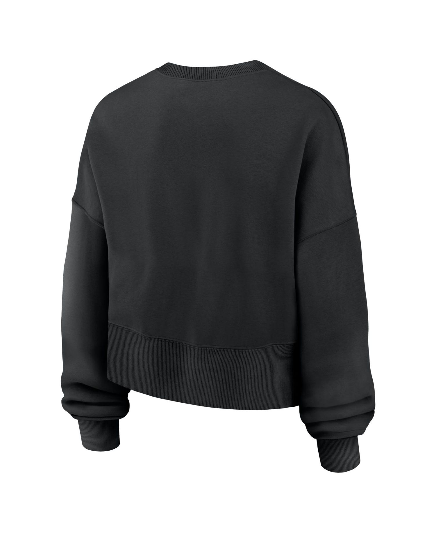 Women's Black Los Angeles Dodgers Oversized Primetime Sweatshirt
