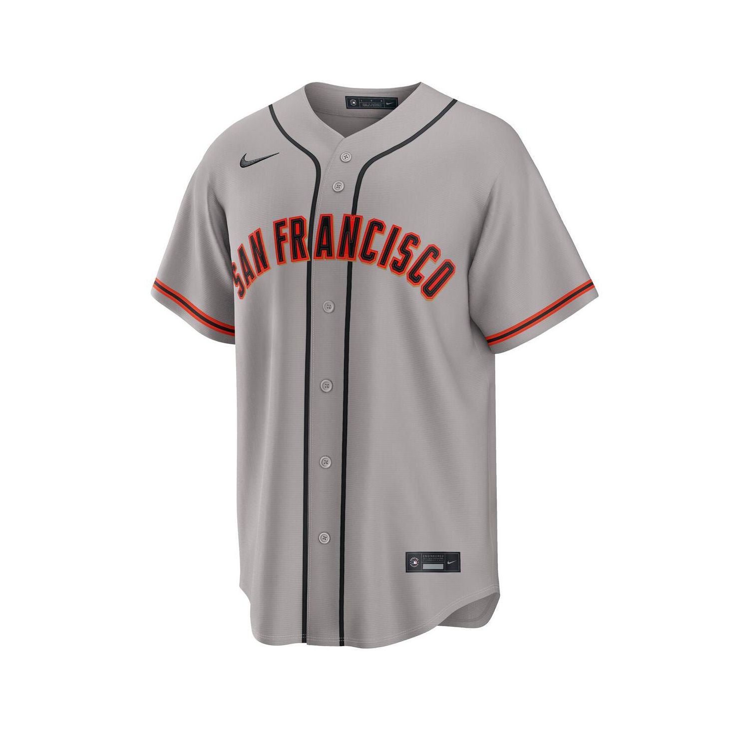 Men's Jung Hoo Lee Gray San Francisco Giants Road Replica Jersey