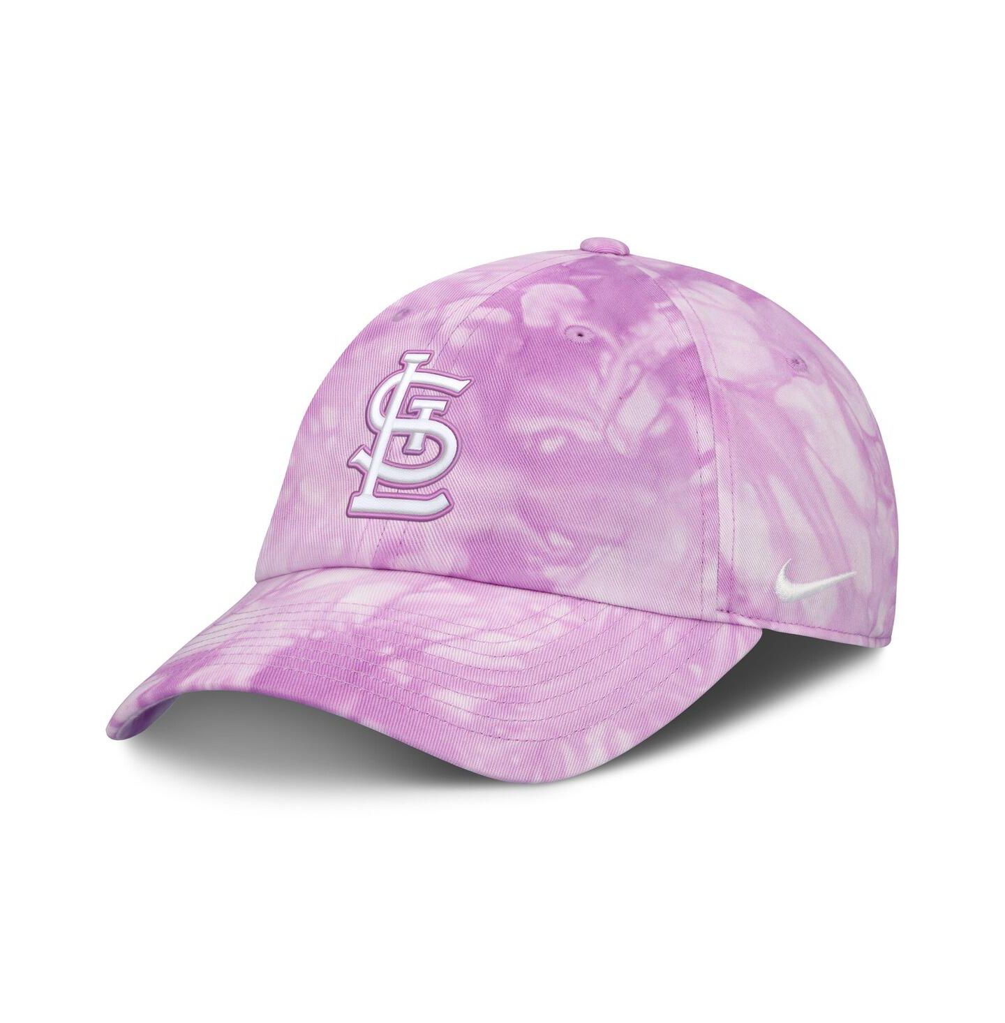 Женская кепка Nike Light Pink St. Louis Cardinals Mother’s Day Club Adjustable Hat — фото 1