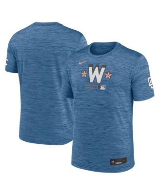 Men's Blue Washington Nationals Authentic Collection City Connect Velocity Dri-FIT T-Shirt
