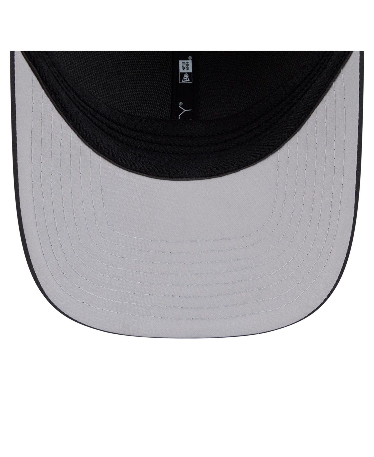 Men's Black New York Yankees Metallic 39THIRTY M-Crown Flex Hat