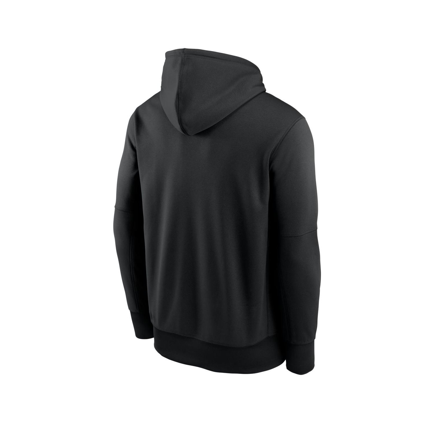 Men's Black Baltimore Orioles Primary Wordmark Therma Hoodie