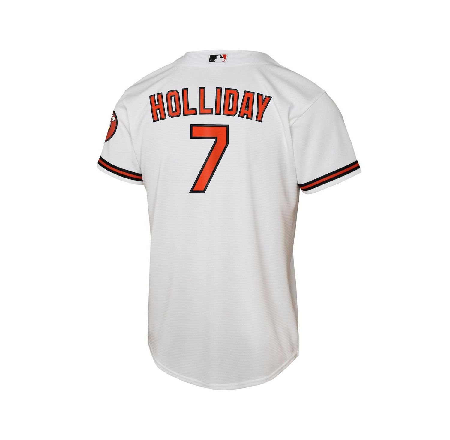 Big Boys and Girls Jackson Holliday White Baltimore Orioles Home Stadium Player Jersey