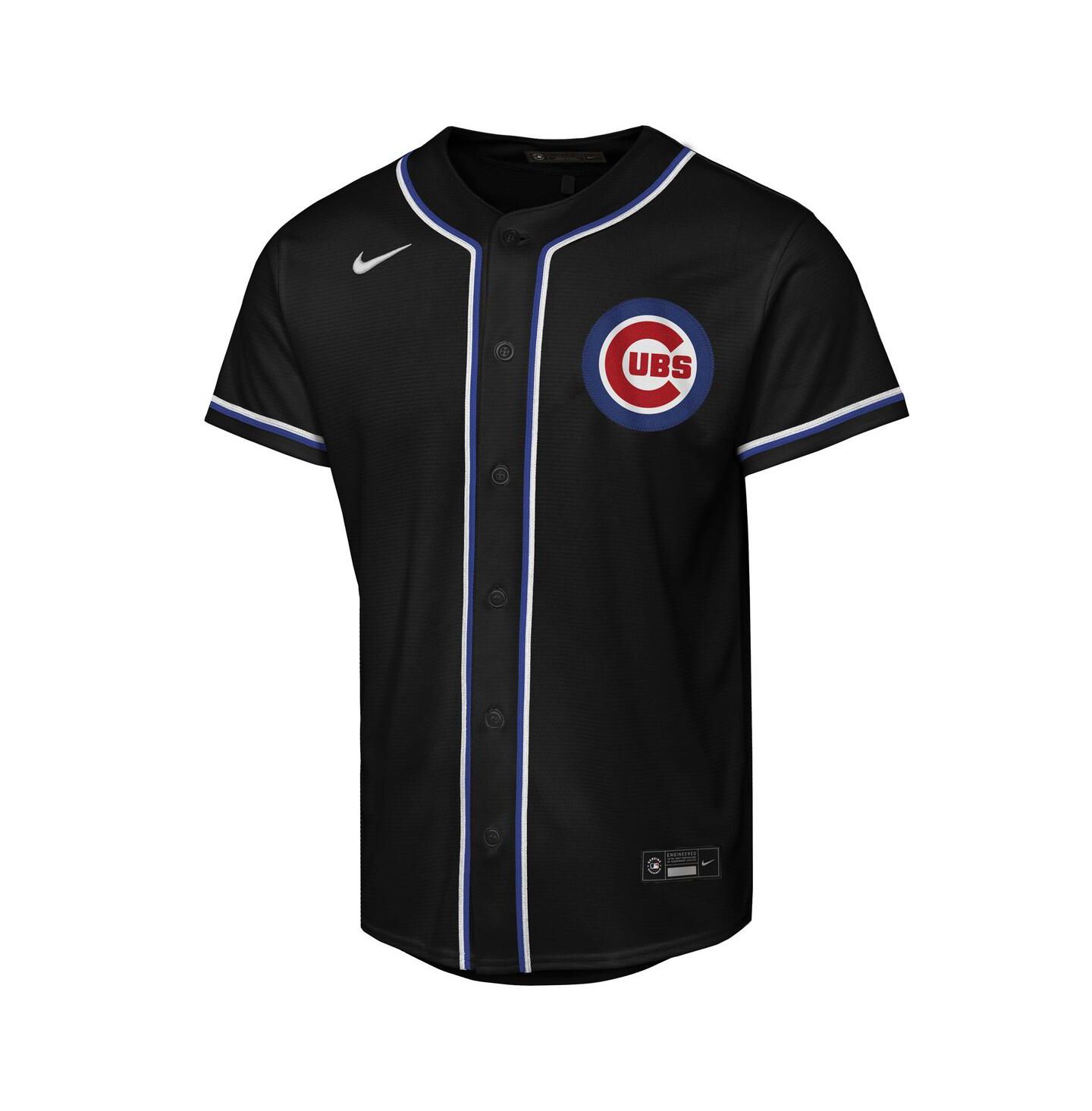 Детское джерси Nike Seiya Suzuki Chicago Cubs Fashion Replica Player, Black — фото 2