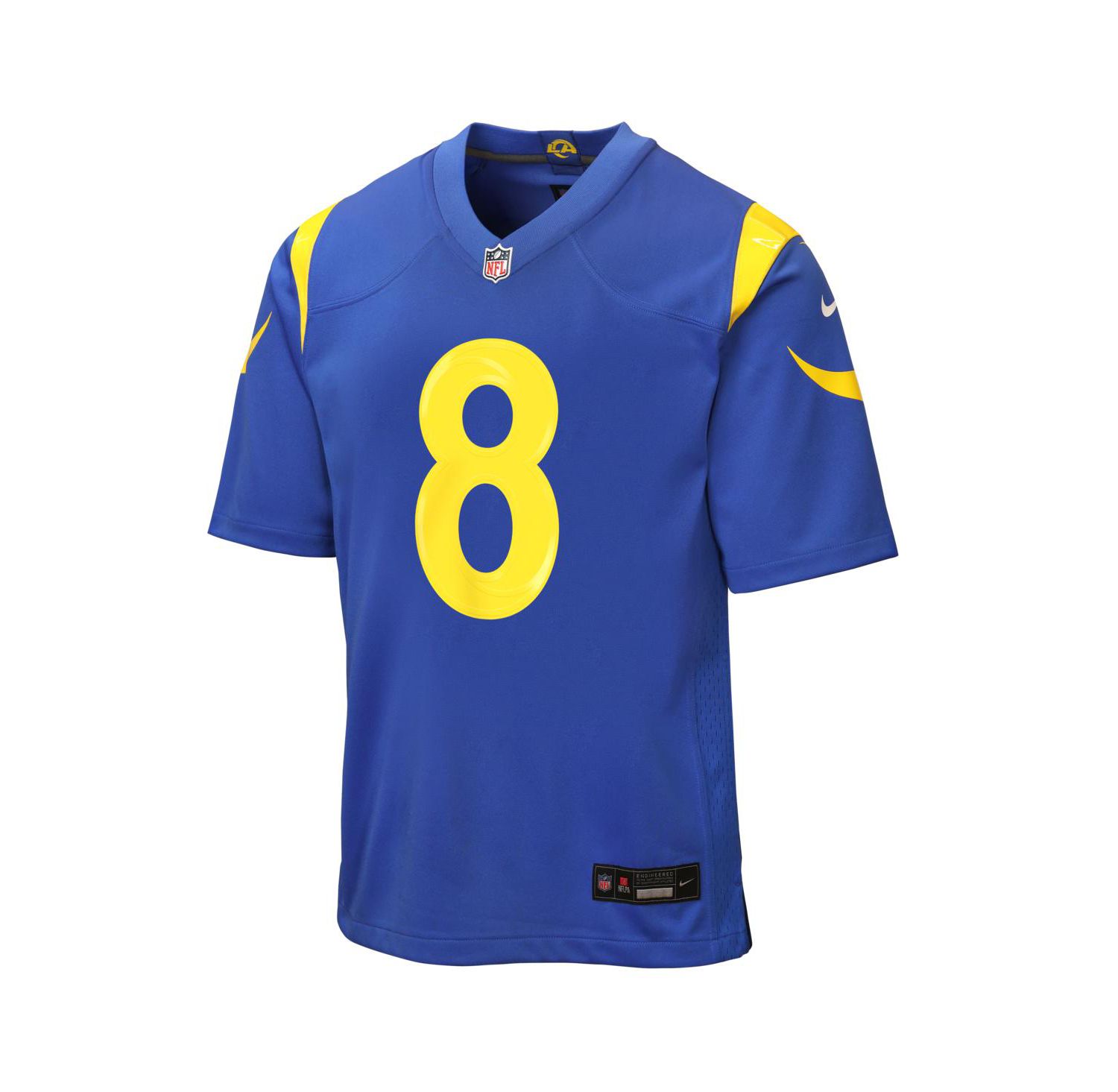 Big Boys and Girls Jared Verse Royal Los Angeles Rams Game Jersey