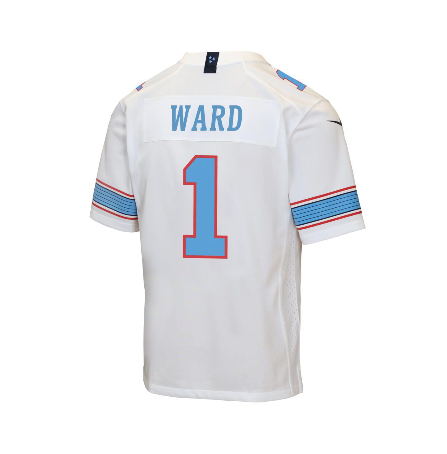 Детская игровая джерси Nike Cameron Ward Tennessee Titans, White — фото 3