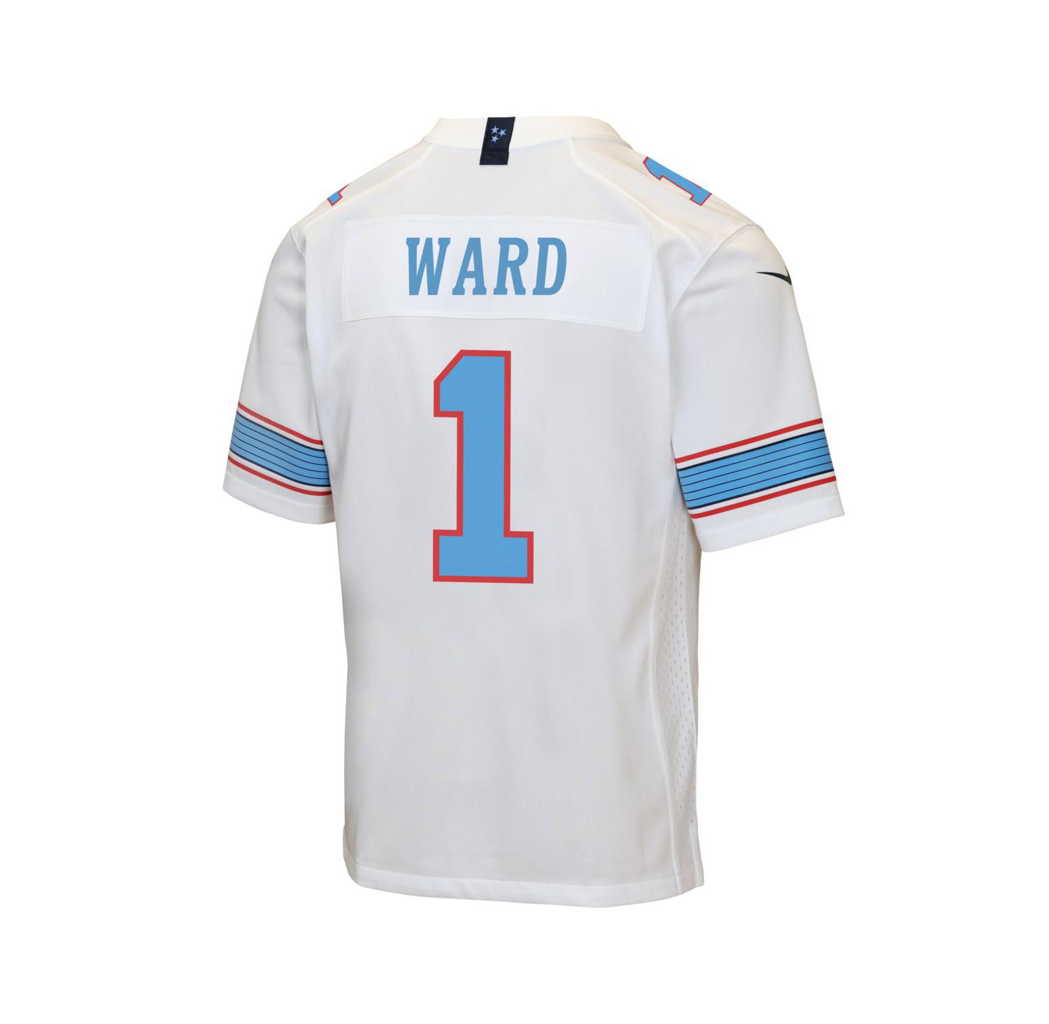 Big Boys and Girls Cameron Ward White Tennessee Titans Game Jersey