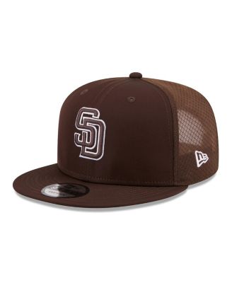 Men's Brown San Diego Padres 2026 Batting Practice 9FIFTY Snapback Hat