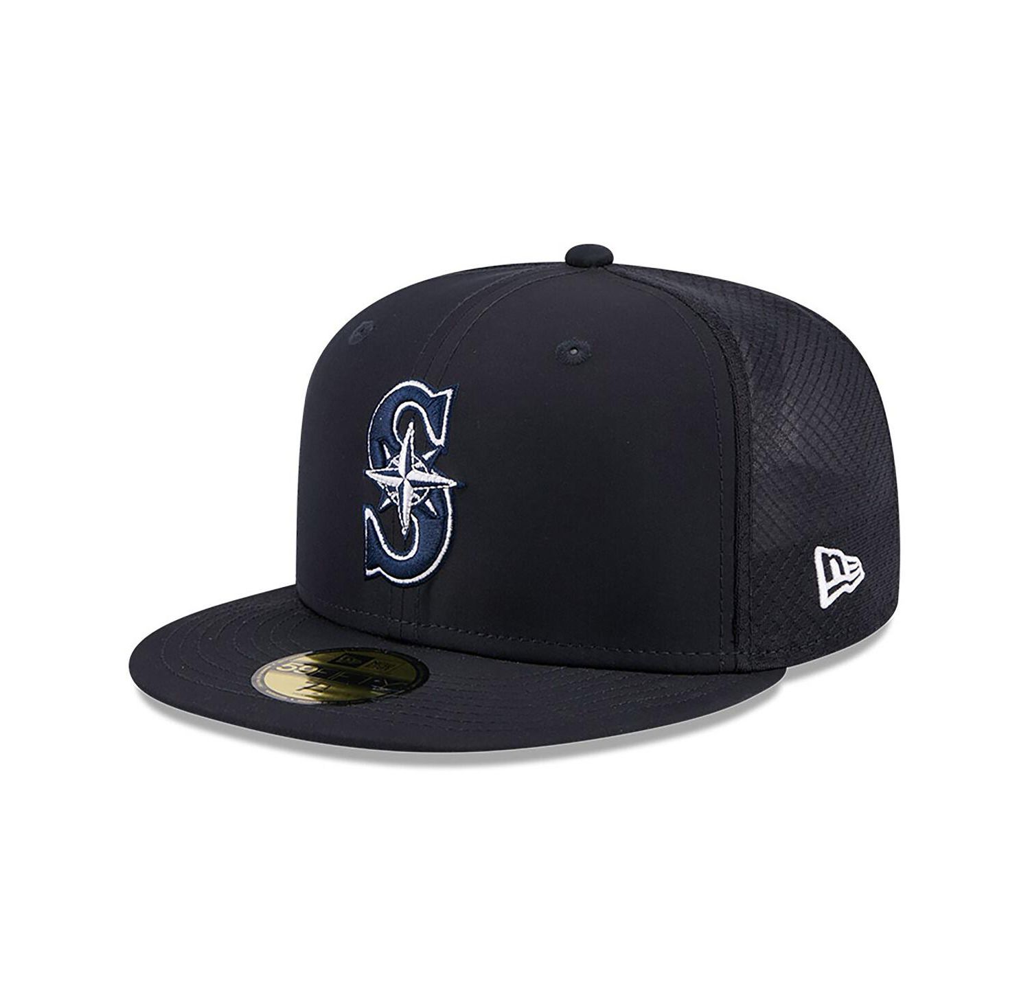Men's Navy Seattle Mariners 2026 Batting Practice 59FIFTY Fitted Hat