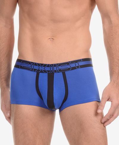 2(x)ist Men's No-Show Trunks