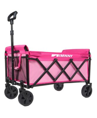 3-in-1 Lightweight Collapsible Utility Carts - Storage Wagon/Trunk Organizer/Pet Storage Wagon w/ 360degree(s) All-Terrain Wheels