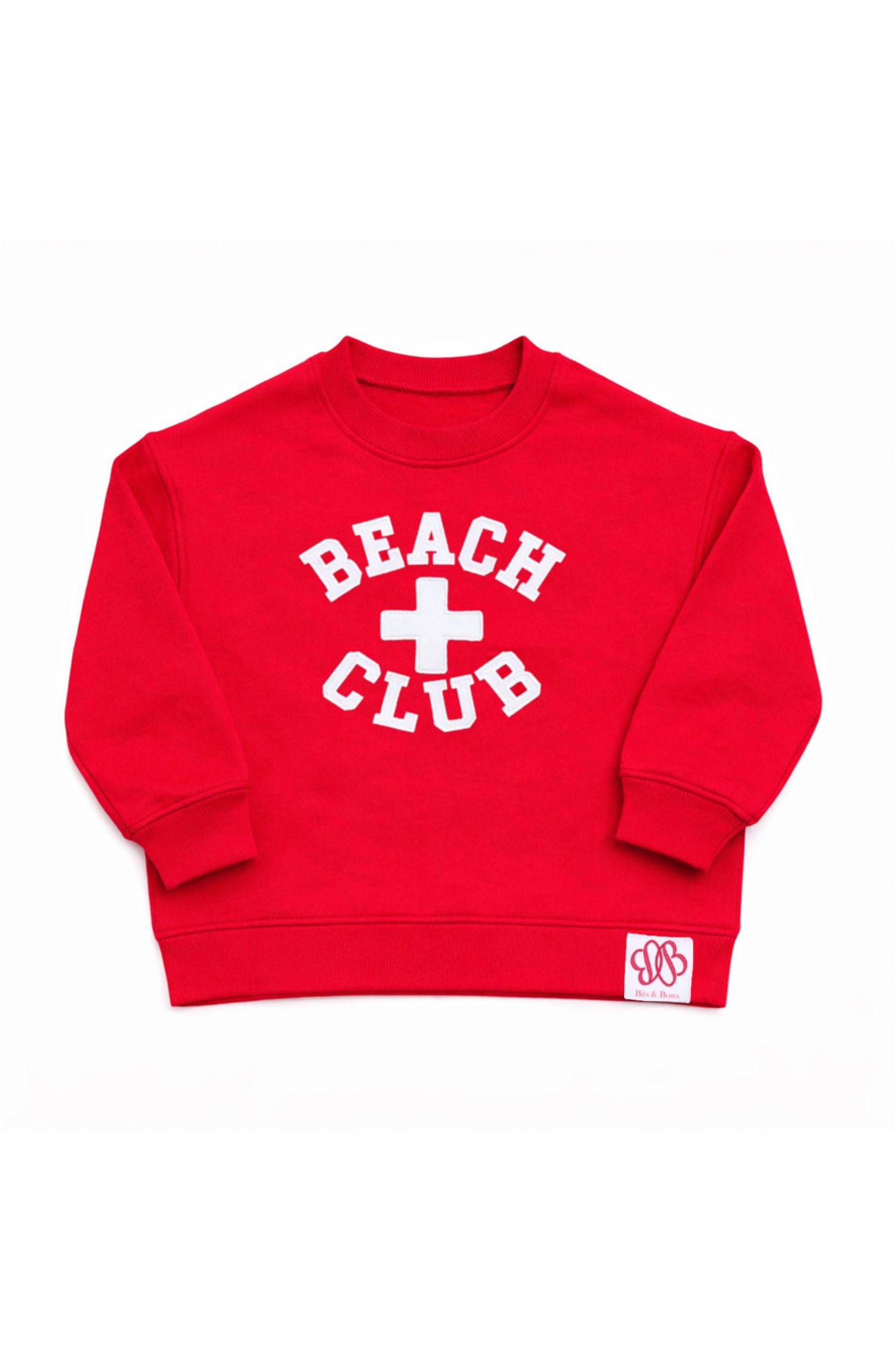 Toddler Bits and Bows Unisex Beach Club Sweatshirt
