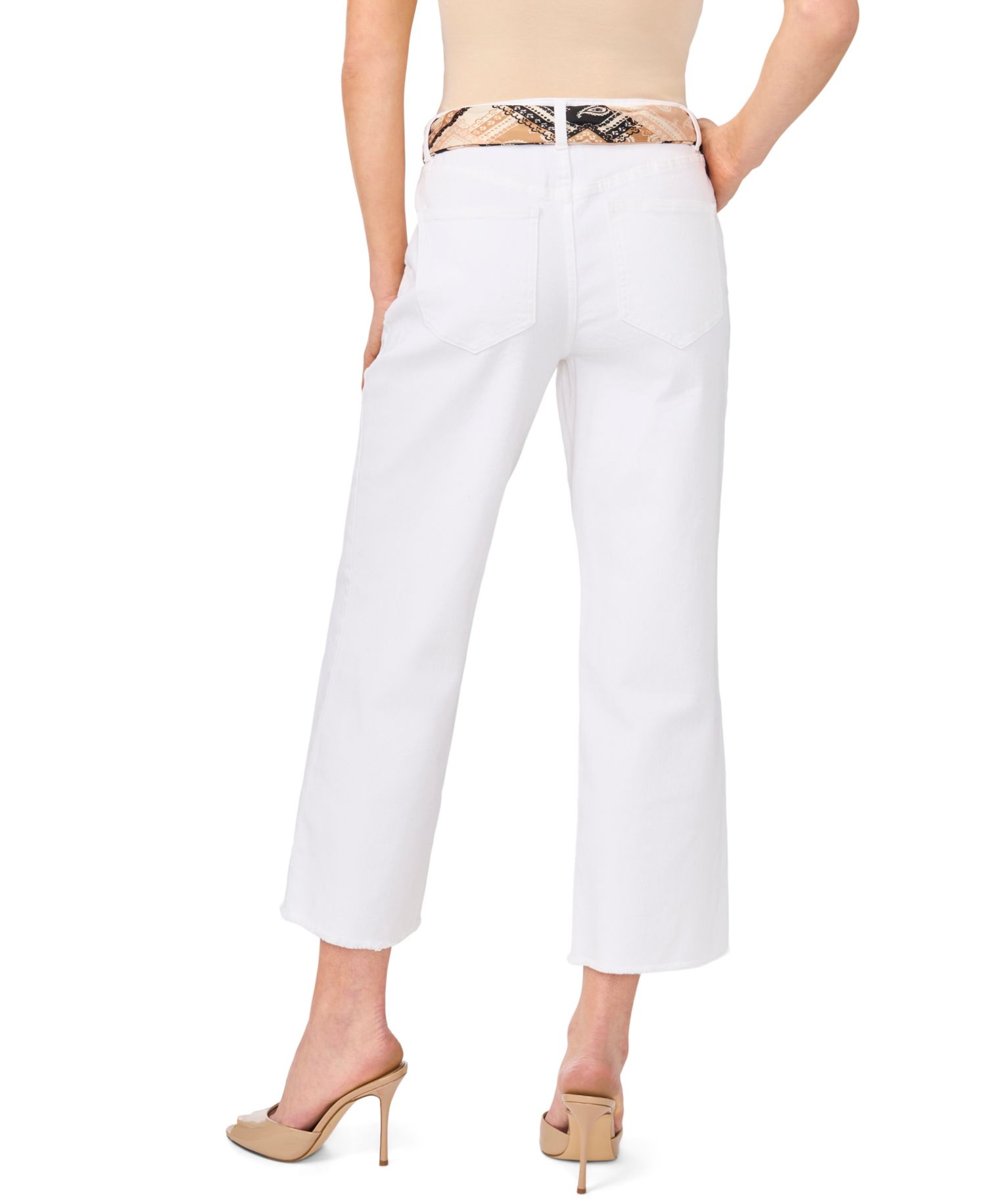 Women's Straight-Leg Cropped Jeans