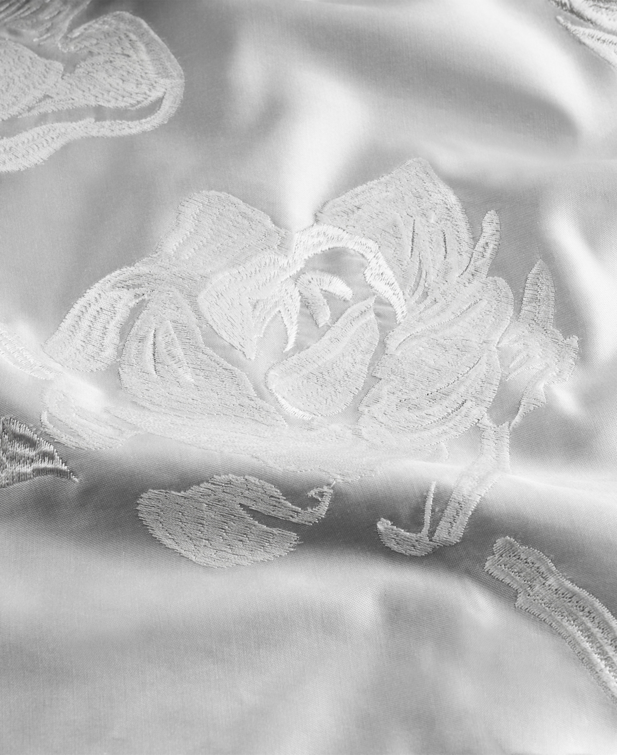 Michael Aram Gardenia Hand-Enameled Floral Duvet Cover