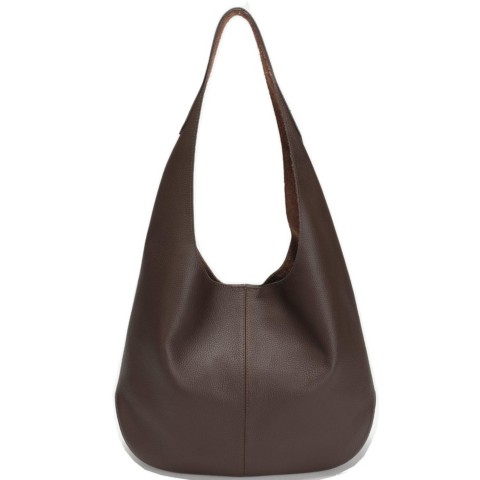 Женские сумки SUSU Arc Leather Crescent Hobo Bag Soft Pebbled Shoulder Bag Casual Slouchy Handbag