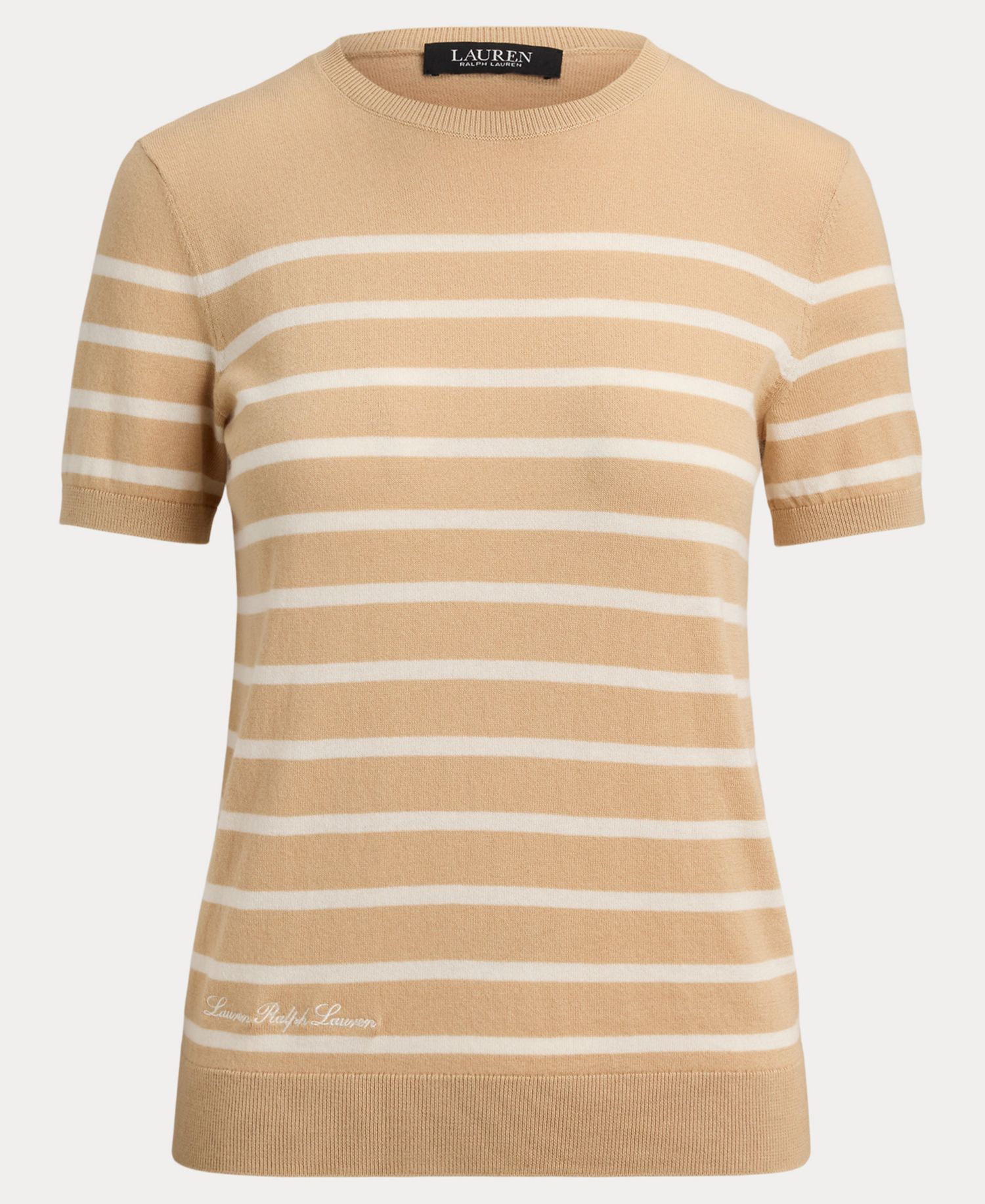 Women's Crewneck Short-Sleeve Sweater
