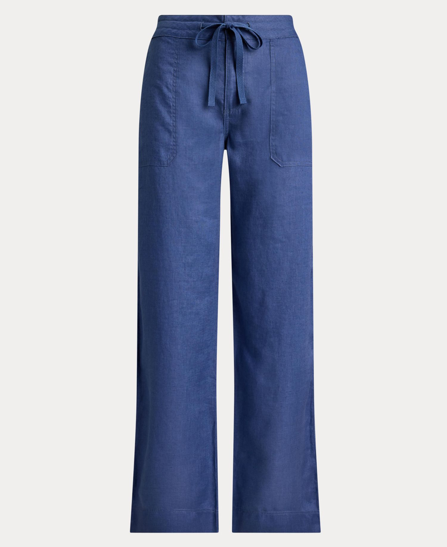 Petite Wide-Leg Linen Pants