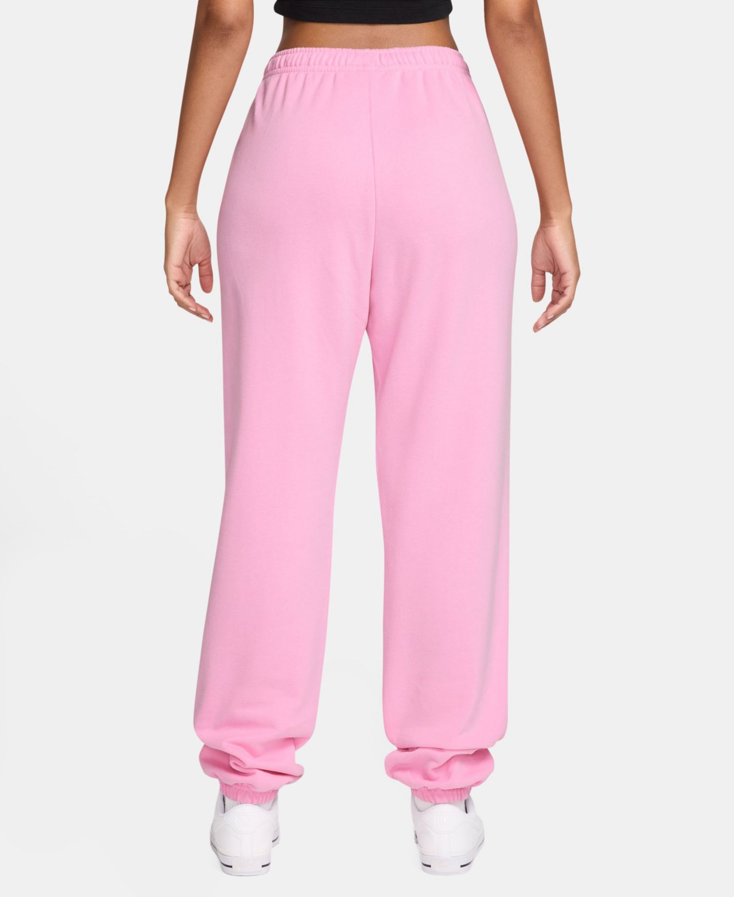 Women's Studio Fleece Lightweight "French Terry" Oversized High-Rise Cuffed Pants