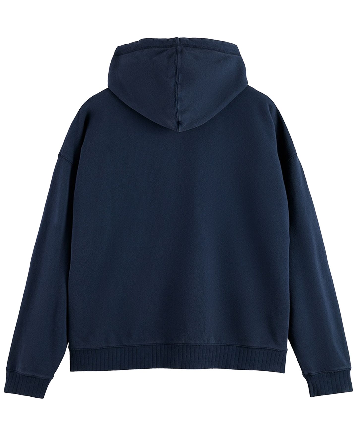 Мужское худи SCOTCH & SODA Washed Artwork Drawcord, цвет: Небесно-голубой — фото 5