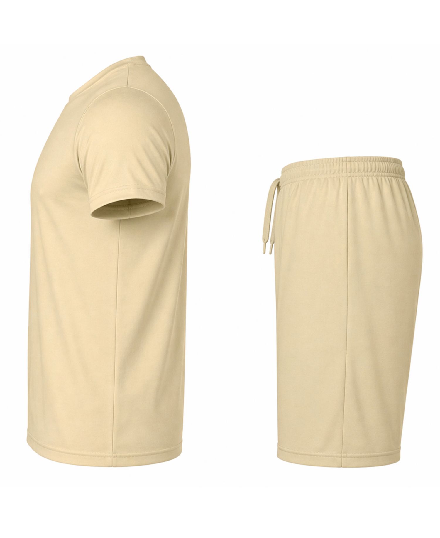 Men's Athletic T-Shirt and Shorts, 2-Piece Set