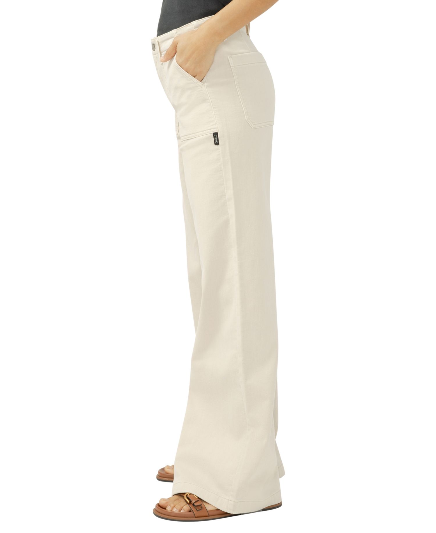 Women's Wide-Leg Knit Flex Jeans